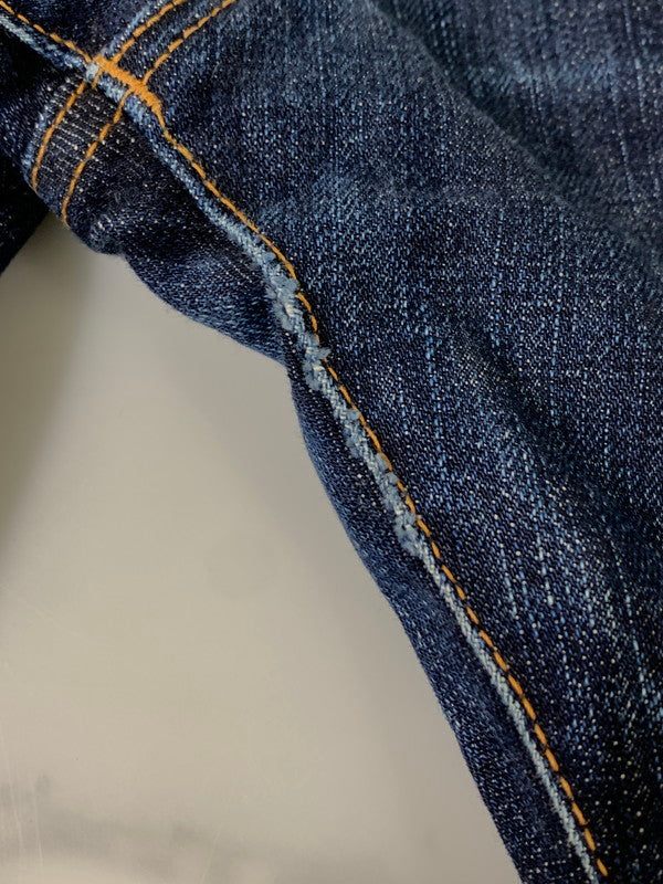【中古品】【メンズ】 FORTY FINE CLOTHING フォーティ ファイン クロージング DENIM PANTS デニム パンツ ボトムス ジーパン 156-260811-hu-30-min サイズ：４ カラー：インディゴ 万代Net店
