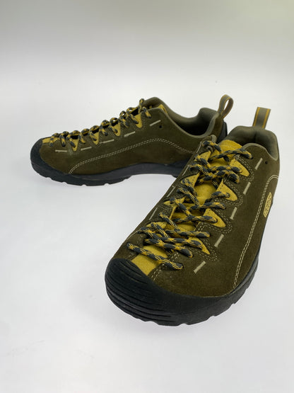 【中古品】【メンズ】 KEEN キーン JASPER トレッキング シューズ 靴 165-260805-zi-26-min サイズ：26.5cm カラー：カーキ系 万代Net店