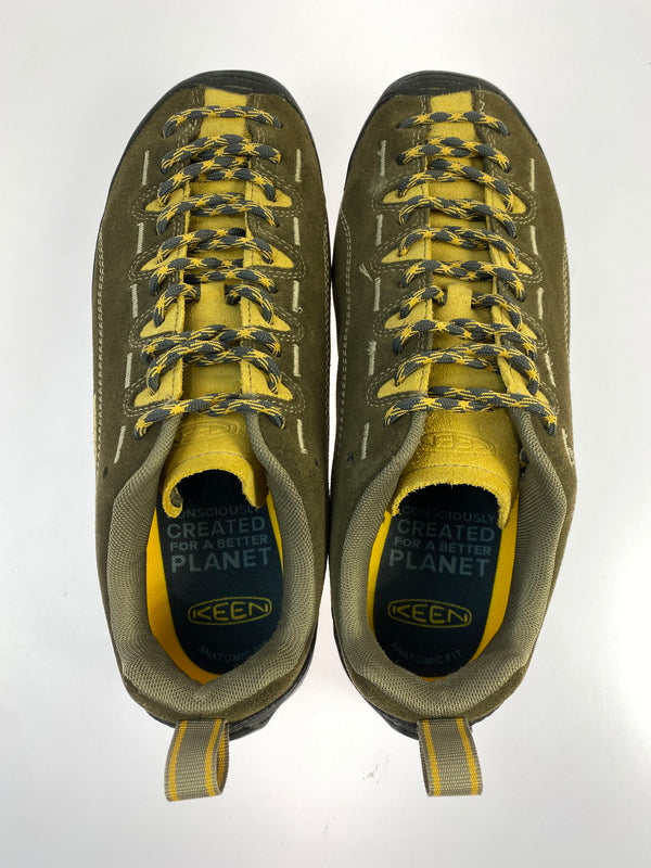 【中古品】【メンズ】 KEEN キーン JASPER トレッキング シューズ 靴 165-260805-zi-26-min サイズ：26.5cm カラー：カーキ系 万代Net店
