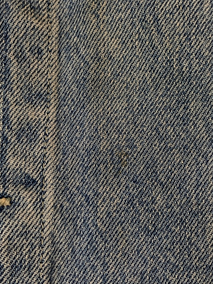 【中古品】【メンズ】 RRL ダブルアールエル 90's 101-J 三ツ星 DENIM JACKET 90年代 デニムジャケット 袖カットオフ ベスト トップス 145-260806-yn-05-min サイズ：M カラー：ライトインディゴ 万代Net店
