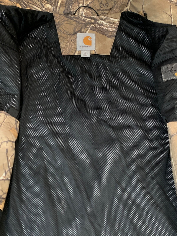 【中古品】【メンズ】 CARHARTT カーハート MESH LINER REAL TREE JACKET 101090 977 メッシュライナー リアルツリー ジャケット アウター 146-260806-yn-03-min サイズ：M REGULAR カラー：ブラウン系 万代Net店