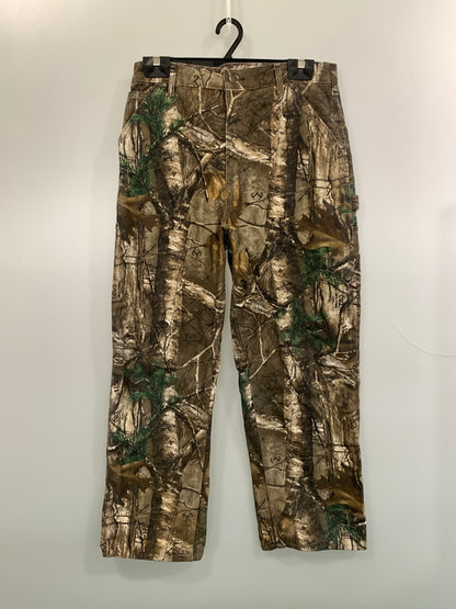 【中古品】【メンズ】 CARHARTT カーハート REAL TREE DUCK PAINTER PANTS B235977 USA製 リアルツリー ダックペインターパンツ ボトムス 157-260806-yn-10-min サイズ：34×32 カラー：ブラウン系 万代Net店