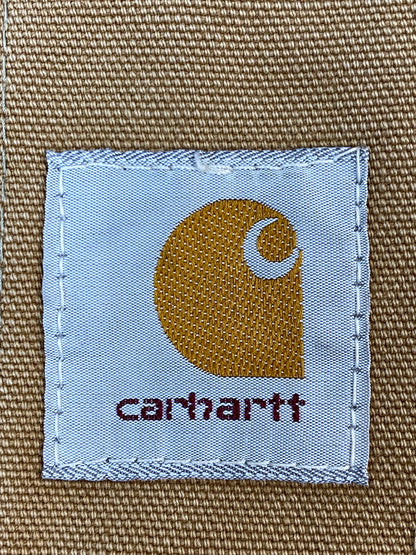 【現状渡し品】【メンズ】 CARHARTT カーハート ダック地 オーバーオール オールインワン 157-260811-hu-32-min サイズ：印字かすれのため不明 カラー：ベージュ系 万代Net店