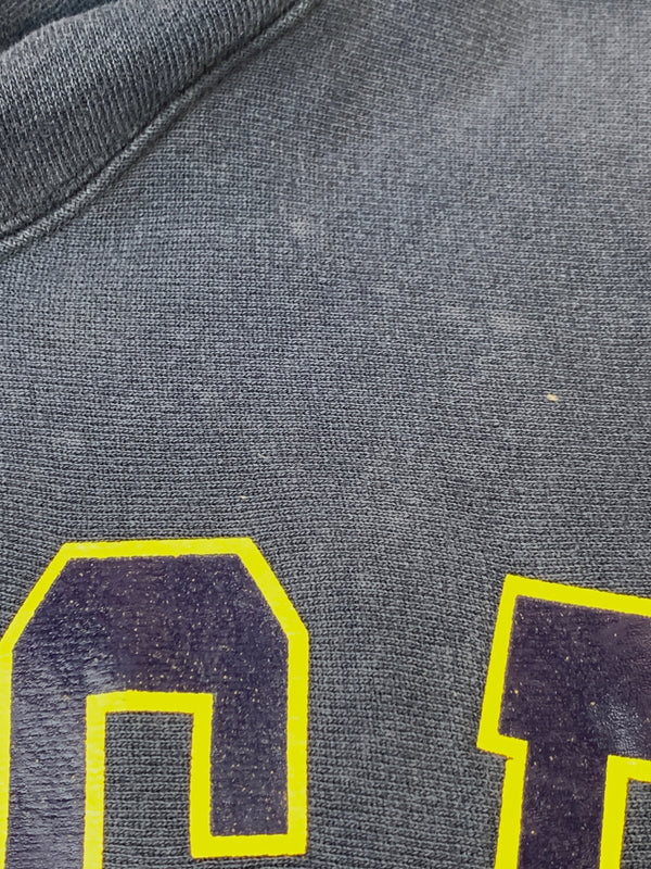 【中古品】【メンズ】 CHAMPION チャンピオン 90's REVERSE WEAVE COLLEGE HOODIE UCSF 90年代 リバースウィーブ カレッジ フーディー パーカー トップス 146-260806-yn-01-min サイズ：SMALL カラー：ネイビー 万代Net店
