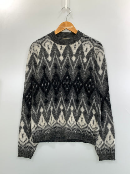 【中古品】【メンズ】 CAMPUS キャンパス 60'S モヘア混 SWEATER セーター トップス 146-260805-zi-39-min サイズ：S カラー：グレー系 万代Net店