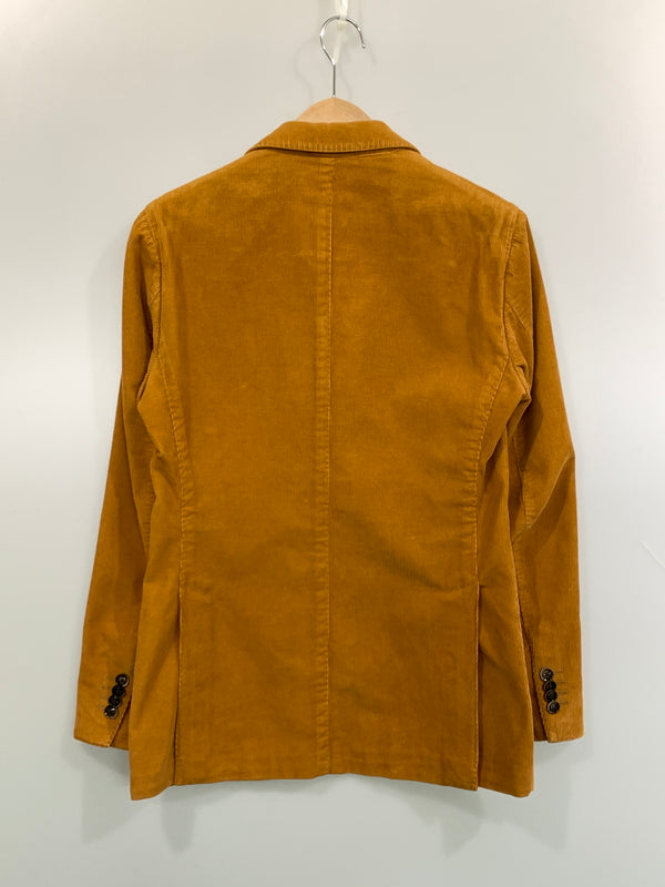 【中古品】【メンズ】 LARDINI ラルディーニ ASR41203 コーデュロイジャケット&ベスト 141-260805-zi-42-min サイズ：44 カラー：キャメル 万代Net店