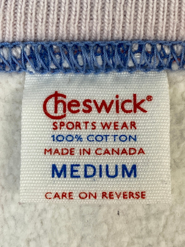 【中古品】【メンズ】 CHESWICK チェスウィック 雪柄 SWEATSHIRT スウェット トップス 145-260807-jt-37-min サイズ：M カラー：ピンク 万代Net店