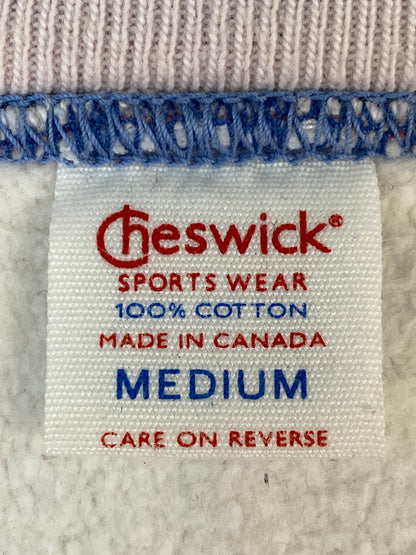【中古品】【メンズ】 CHESWICK チェスウィック 雪柄 SWEATSHIRT スウェット トップス 145-260807-jt-37-min サイズ：M カラー：ピンク 万代Net店