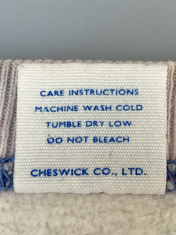 【中古品】【メンズ】 CHESWICK チェスウィック 雪柄 SWEATSHIRT スウェット トップス 145-260807-jt-37-min サイズ：M カラー：ピンク 万代Net店