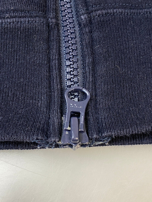 【中古品】【メンズ】 BACK NUMBER バックナンバー 雪柄 ZIP HOODIE ジップフーディ パーカー トップス 147-260807-jt-38-min サイズ：S カラー：ネイビー/ホワイト 万代Net店