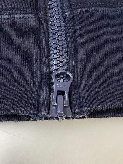 【中古品】【メンズ】 BACK NUMBER バックナンバー 雪柄 ZIP HOODIE ジップフーディ パーカー トップス 147-260807-jt-38-min サイズ：S カラー：ネイビー/ホワイト 万代Net店