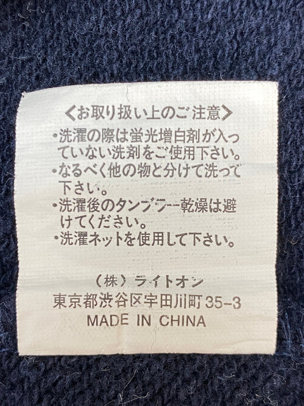 【中古品】【メンズ】 BACK NUMBER バックナンバー 雪柄 ZIP HOODIE ジップフーディ パーカー トップス 147-260807-jt-38-min サイズ：S カラー：ネイビー/ホワイト 万代Net店