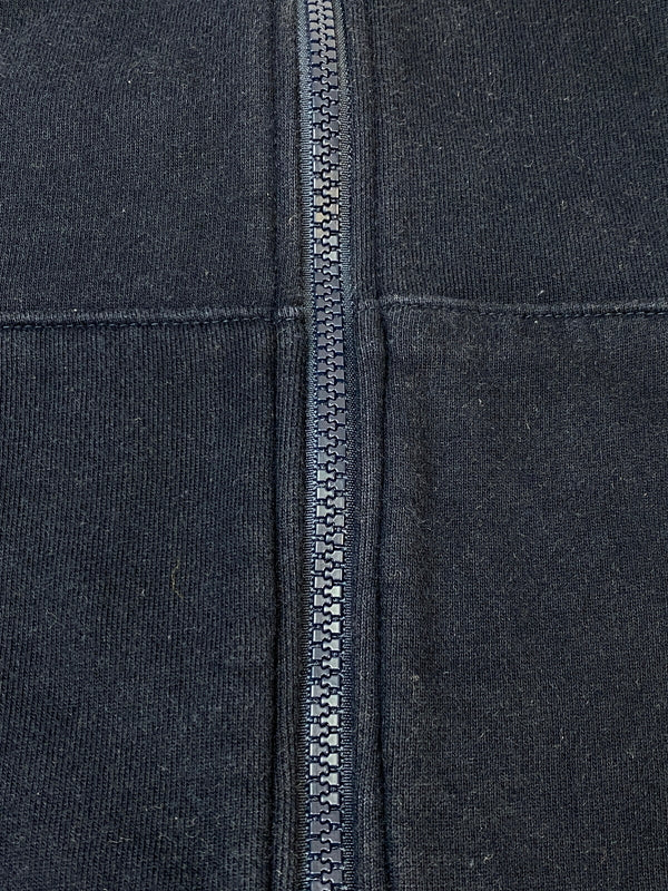 【中古品】【メンズ】 BACK NUMBER バックナンバー 雪柄 ZIP HOODIE ジップフーディ パーカー トップス 147-260807-jt-38-min サイズ：S カラー：ネイビー/ホワイト 万代Net店