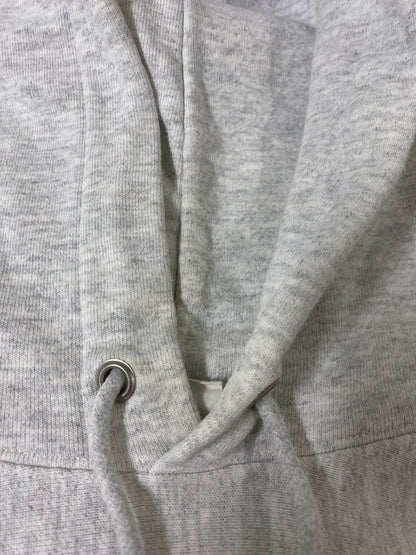 【中古品】【メンズ】 CHAMPION チャンピオン REVERSE WEAVE PRINT HOODIE リバースウィーブ プリント フーディ パーカー トップス 148-260807-jt-08-min サイズ：S カラー：ホワイト/グレー 万代Net店