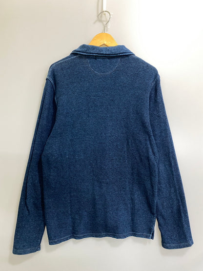 【中古品】【レディース】 45RPM ４５アールピーエム インディゴ染め スウェット トップス 170-260807-jt-07-min サイズ：サイズ不明 下記参照 カラー：インディゴ 万代Net店