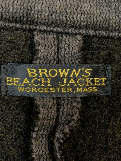【中古品】【メンズ】 BROWN'S BEACH JACKET ブラウンズビーチジャケット COVERALL カバーオール 145-260805-zi-41-min サイズ：M カラー：ブラウン 万代Net店