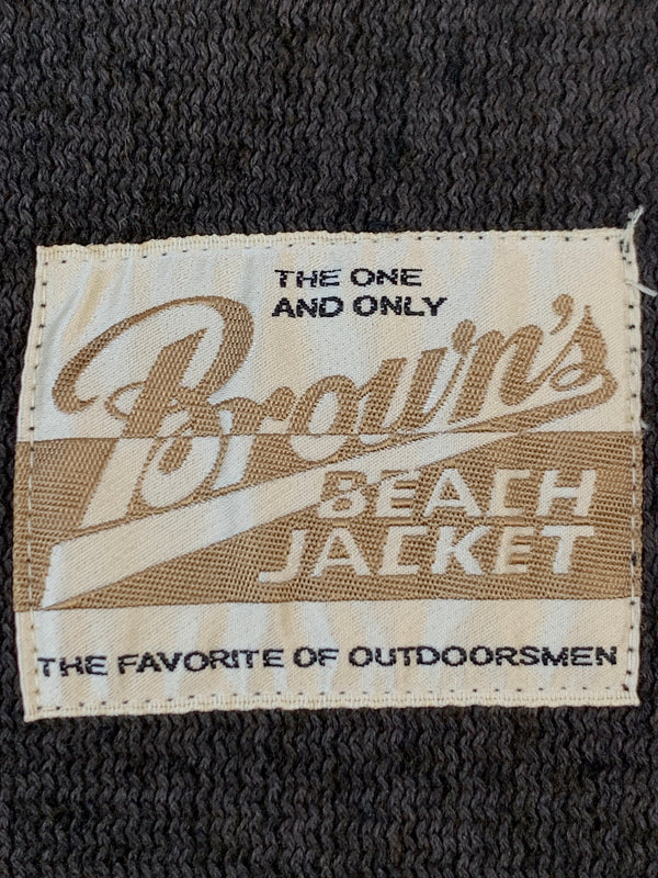 【中古品】【メンズ】 BROWN'S BEACH JACKET ブラウンズビーチジャケット COVERALL カバーオール 145-260805-zi-41-min サイズ：M カラー：ブラウン 万代Net店