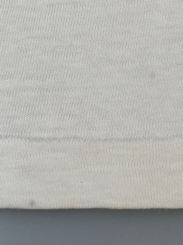 【中古品】【メンズ】 CHAMPION チャンピオン 60's RINGER TEE 60年代 チョコチン リンガーTシャツ YALE C中ランタグ 半袖Tシャツ トップス 146-260806-yn-02-min サイズ：MEDIUM 38-40 カラー：ホワイト 万代Net店