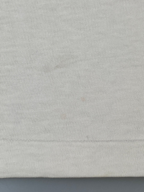 【中古品】【メンズ】 CHAMPION チャンピオン 60's RINGER TEE 60年代 チョコチン リンガーTシャツ YALE C中ランタグ 半袖Tシャツ トップス 146-260806-yn-02-min サイズ：MEDIUM 38-40 カラー：ホワイト 万代Net店