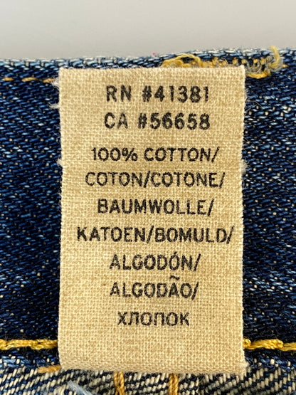 【中古品】【メンズ】 RRL ダブルアールエル DAMAGE SELVEDGE DENIM PANTS ダメージ セルビッジ デニムパンツ ボトムス 156-260807-jt-29-min サイズ：28 × 30 カラー：インディゴ 万代Net店