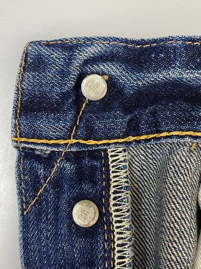 【中古品】【メンズ】 RRL ダブルアールエル DAMAGE SELVEDGE DENIM PANTS ダメージ セルビッジ デニムパンツ ボトムス 156-260807-jt-29-min サイズ：28 × 30 カラー：インディゴ 万代Net店