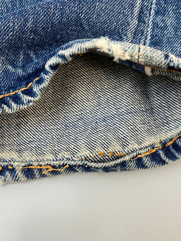 【現状渡し品】【メンズ】 LEVI'S リーバイス 70年代 66前期 501 DENIM PANTS デニムパンツ ボトムス 157-260807-jt-30-min サイズ：W29 L33 カラー：ライトインディゴ 万代Net店