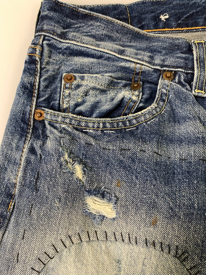 【中古品】【メンズ】 LEVI'S リーバイス DENIM PANTS デニム パンツ 501ZXX ボトムス ジーパン 158-260812-hu-05-min サイズ：W30L32 カラー：ブルーインディゴ 万代Net店