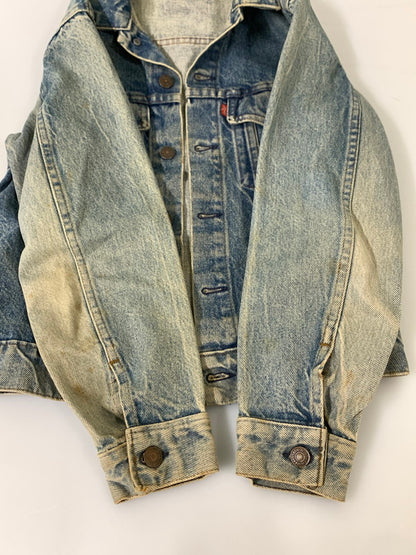 【中古品】【メンズ】 LEVI'S リーバイス 80'S 70505 DENIM JACKET 80年代 デニム ジャケット メンズ アウター 146-260809-em-51-min カラー：インディゴ 万代Net店