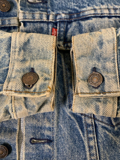 【中古品】【メンズ】 LEVI'S リーバイス 80'S 70505 DENIM JACKET 80年代 デニム ジャケット メンズ アウター 146-260809-em-51-min カラー：インディゴ 万代Net店