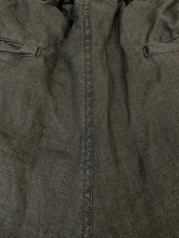 【中古品】【メンズ】 GRAPHPAPER グラフペーパー LINEN TRACK SHORTS GM242-40033B リネン トラック ショーツ ショートパンツ ボトムス 151-260806-yn-07-min サイズ：2 カラー：ブラック 万代Net店