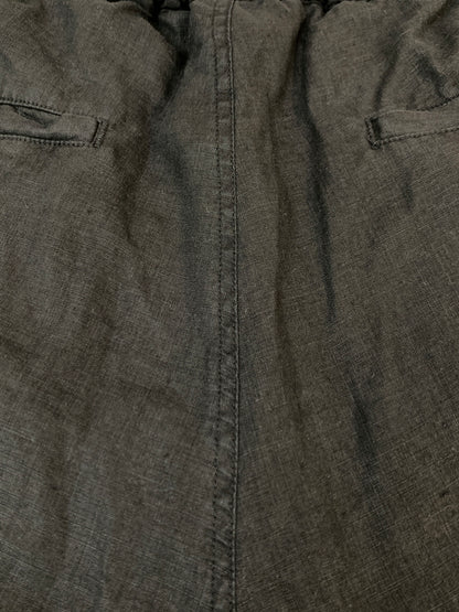 【中古品】【メンズ】 GRAPHPAPER グラフペーパー LINEN TRACK SHORTS GM242-40033B リネン トラック ショーツ ショートパンツ ボトムス 151-260806-yn-07-min サイズ：2 カラー：ブラック 万代Net店