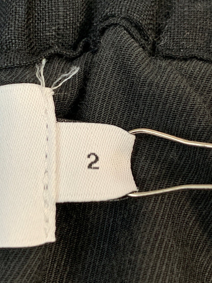 【中古品】【メンズ】 GRAPHPAPER グラフペーパー LINEN TRACK SHORTS GM242-40033B リネン トラック ショーツ ショートパンツ ボトムス 151-260806-yn-07-min サイズ：2 カラー：ブラック 万代Net店