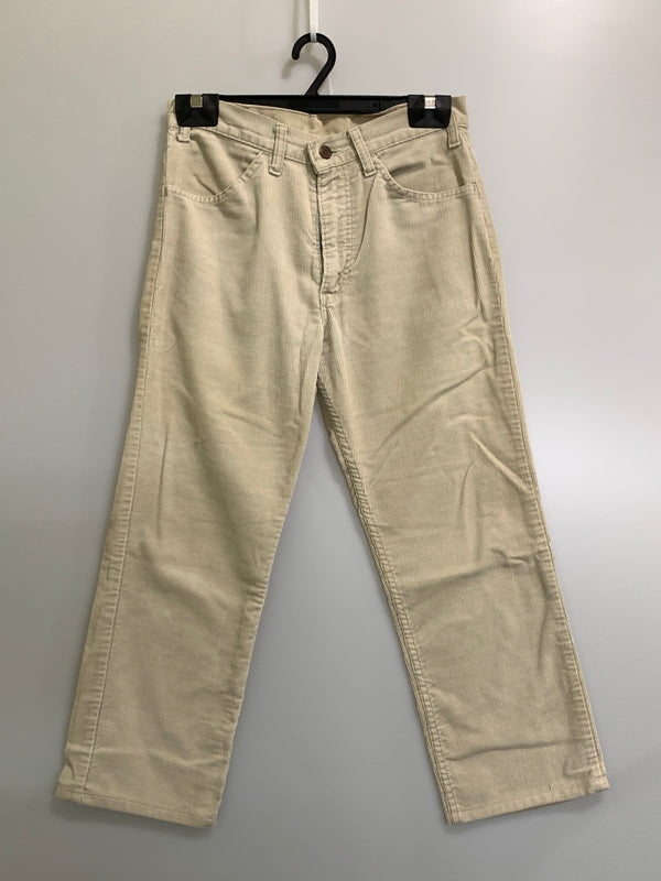 【中古品】【メンズ】 LEVI'S リーバイス CORDUROY PANT コーデュロイ パンツ 519-1522 ボトムス 157-260812-hu-04-min サイズ：タグ印字消えのため不明 カラー：クリーム色系 万代Net店