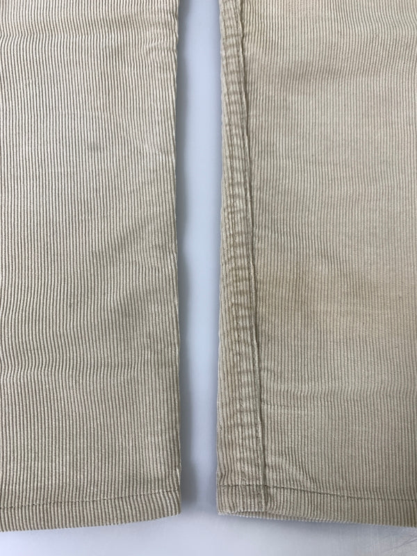 【中古品】【メンズ】 LEVI'S リーバイス CORDUROY PANT コーデュロイ パンツ 519-1522 ボトムス 157-260812-hu-04-min サイズ：タグ印字消えのため不明 カラー：クリーム色系 万代Net店