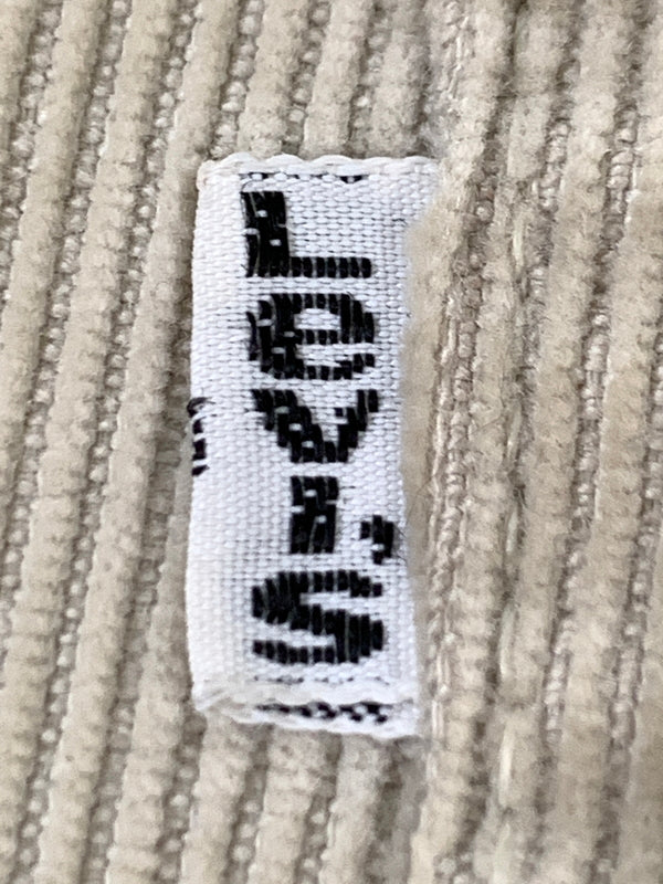 【中古品】【メンズ】 LEVI'S リーバイス CORDUROY PANT コーデュロイ パンツ 519-1522 ボトムス 157-260812-hu-04-min サイズ：タグ印字消えのため不明 カラー：クリーム色系 万代Net店