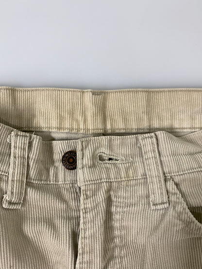 【中古品】【メンズ】 LEVI'S リーバイス CORDUROY PANT コーデュロイ パンツ 519-1522 ボトムス 157-260812-hu-04-min サイズ：タグ印字消えのため不明 カラー：クリーム色系 万代Net店