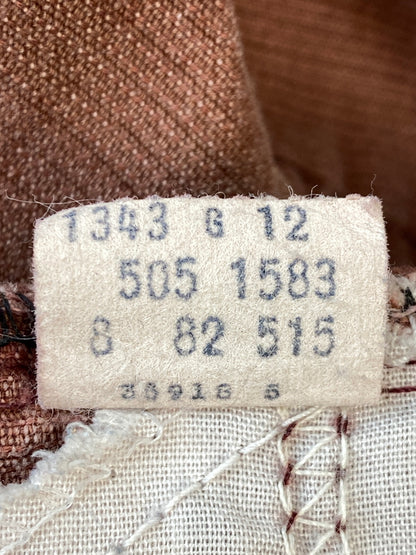 【中古品】【メンズ】 LEVI'S リーバイス 505 CORDUROY PANT コーデュロイ パンツ 505-1583 ボトムス 157-260811-hu-31-min サイズ：W29 L33 カラー：ボルドー系 万代Net店