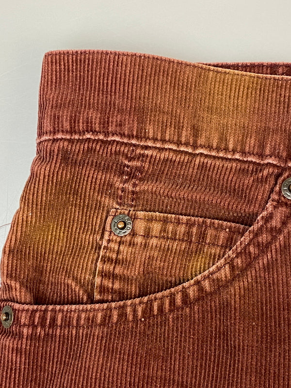 【中古品】【メンズ】 LEVI'S リーバイス 505 CORDUROY PANT コーデュロイ パンツ 505-1583 ボトムス 157-260811-hu-31-min サイズ：W29 L33 カラー：ボルドー系 万代Net店