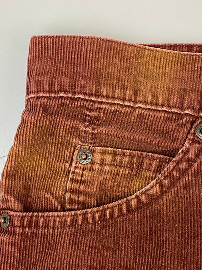 【中古品】【メンズ】 LEVI'S リーバイス 505 CORDUROY PANT コーデュロイ パンツ 505-1583 ボトムス 157-260811-hu-31-min サイズ：W29 L33 カラー：ボルドー系 万代Net店