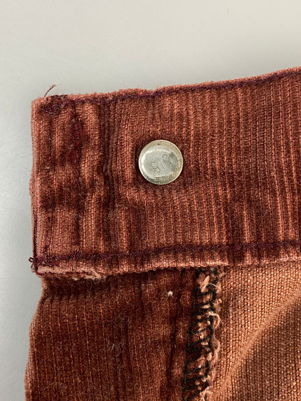 【中古品】【メンズ】 LEVI'S リーバイス 505 CORDUROY PANT コーデュロイ パンツ 505-1583 ボトムス 157-260811-hu-31-min サイズ：W29 L33 カラー：ボルドー系 万代Net店