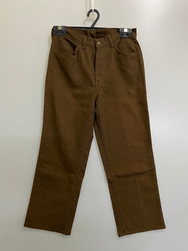 【中古品】【メンズ】 LEVI'S リーバイス 70年代 FOR GALS STA-PREST PANT フォー ガールズ スタプレ パンツ ボトムス 157-260807-jt-23-min カラー：ブラウン 万代Net店