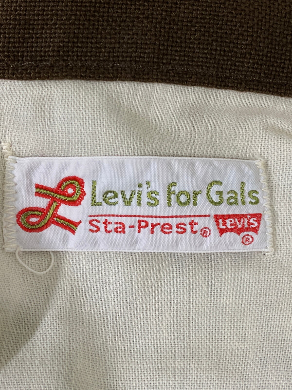 【中古品】【メンズ】 LEVI'S リーバイス 70年代 FOR GALS STA-PREST PANT フォー ガールズ スタプレ パンツ ボトムス 157-260807-jt-23-min カラー：ブラウン 万代Net店