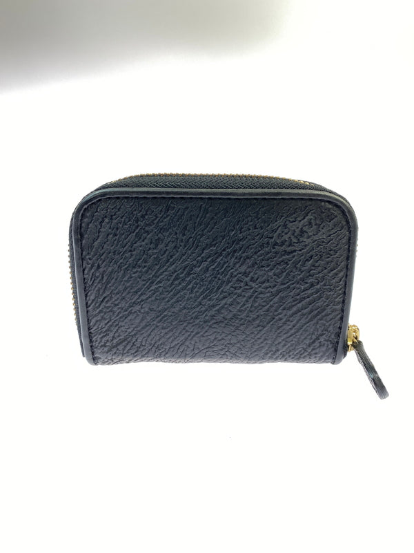 【中古品】【メンズ/レディース】 ARIF COLLECTION アリフ コレクション ROUND ZIP WALLET ラウンド ジップ ウォレット 財布 小銭入れ コンパクト ファスナー コインケース 201-260809-em-27-min カラー：ブラック 万代Net店