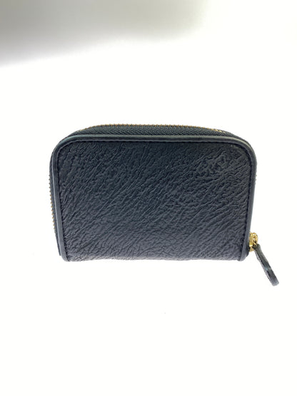 【中古品】【メンズ/レディース】 ARIF COLLECTION アリフ コレクション ROUND ZIP WALLET ラウンド ジップ ウォレット 財布 小銭入れ コンパクト ファスナー コインケース 201-260809-em-27-min カラー：ブラック 万代Net店