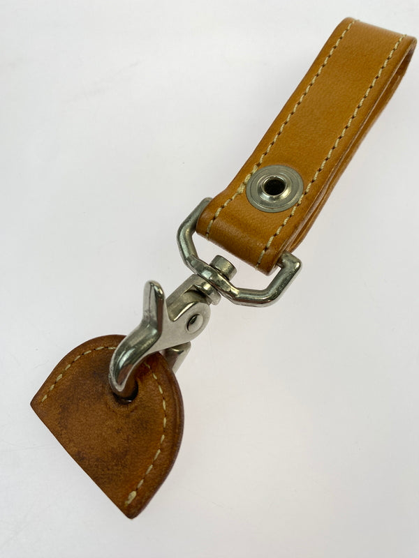 【中古品】【メンズ/レディース】 WILD S WANS ワイルドスワンズ キーホルダー レザー アクセサリー 小物 キーリング 208-260809-em-34-min カラー：シルバー/ブラウン 万代Net店