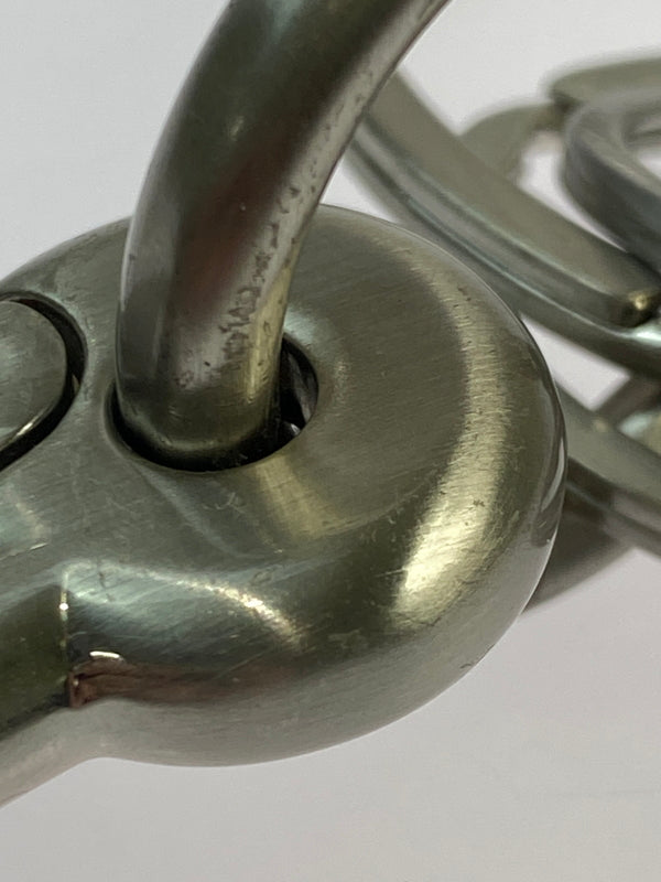 【中古品】【メンズ/レディース】 HENDER SCEME エンダースキーマ KARABINER カラビナ アクセサリー 小物 ファッション 208-260809-em-33-min カラー：シルバー/ブラック 万代Net店