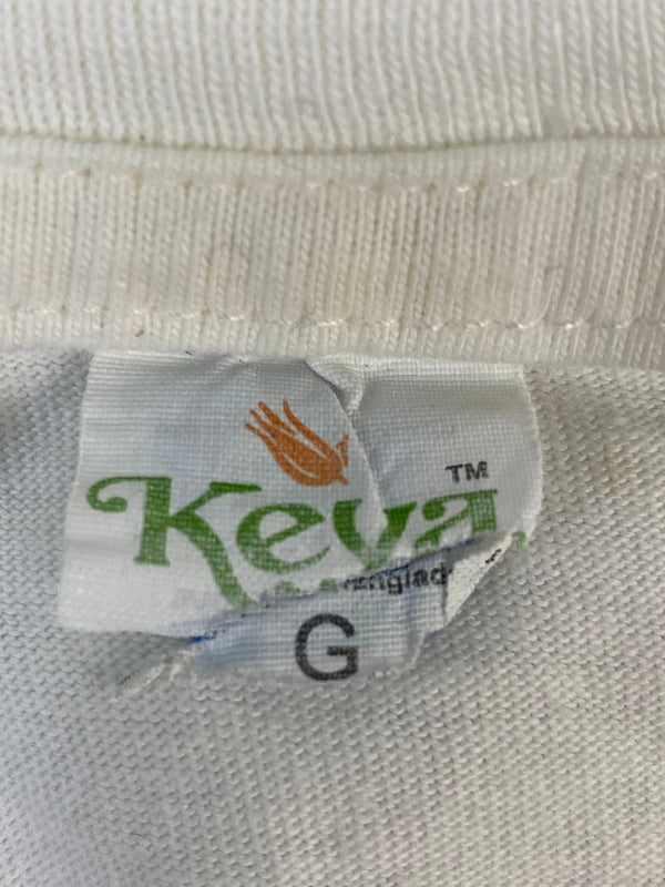 【現状渡し品】【メンズ】 KEVA 星条旗 Tシャツ 146-260807-jt-36-min サイズ：サイズ不明 下記参照 カラー：ホワイト 万代Net店