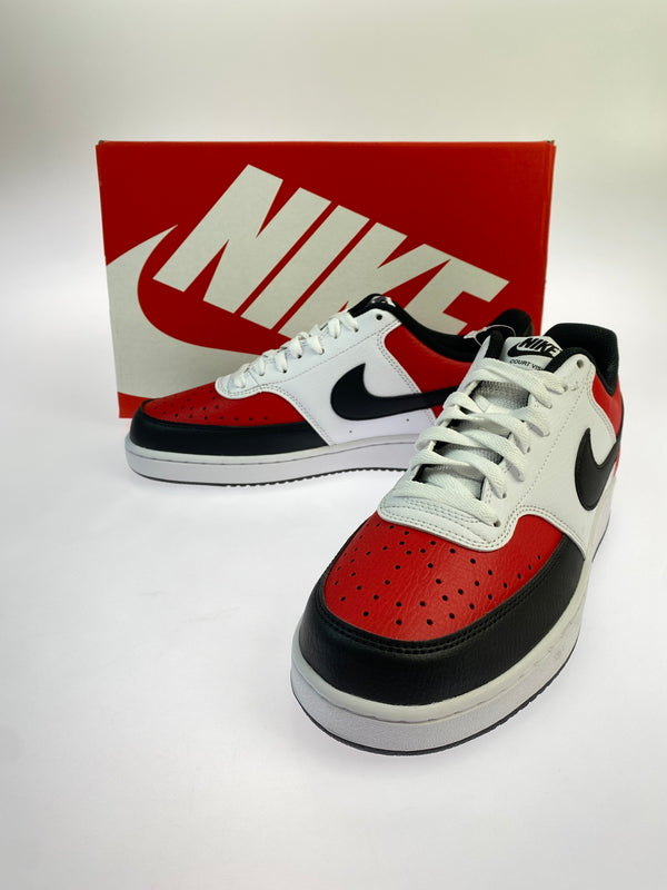 【中古品】【メンズ】 NIKE ナイキ COURT VISION LO IO9112-657 コート ビジョン ローカット スニーカー メンズ 靴 シューズ 160-260809-em-35-min サイズ：27.0cm カラー：レッド/ブラック/ホワイト 万代Net店