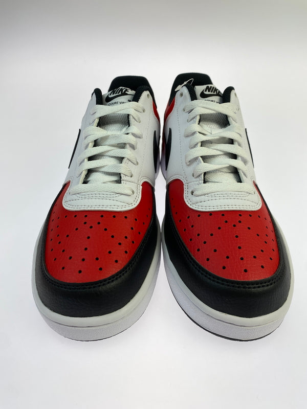 【中古品】【メンズ】 NIKE ナイキ COURT VISION LO IO9112-657 コート ビジョン ローカット スニーカー メンズ 靴 シューズ 160-260809-em-35-min サイズ：27.0cm カラー：レッド/ブラック/ホワイト 万代Net店