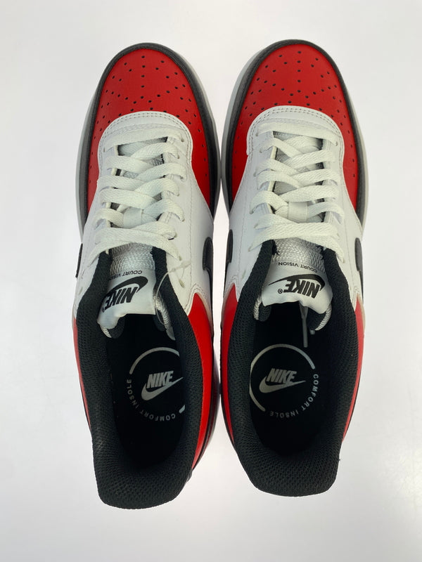 【中古品】【メンズ】 NIKE ナイキ COURT VISION LO IO9112-657 コート ビジョン ローカット スニーカー メンズ 靴 シューズ 160-260809-em-35-min サイズ：27.0cm カラー：レッド/ブラック/ホワイト 万代Net店
